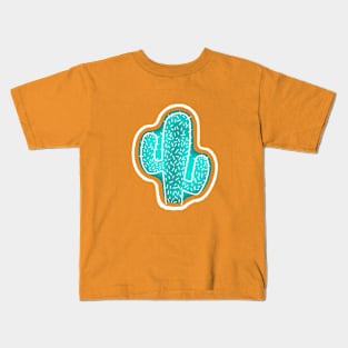 white cactus Kids T-Shirt